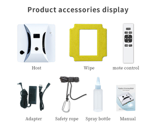 <span class=keywords><strong>Robot</strong></span> limpiador de ventanas automático de vidrio para el hogar con función de rociador de agua eléctrico de <span class=keywords><strong>control</strong></span> automático y remoto - Product Image 5