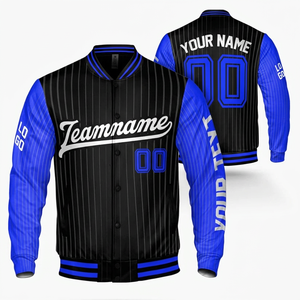 High Quality Custom Baseball College chenille embroidery Varsity <b>Jackets</b> OEM <b>Men</b> Stand Collar Design for Winter Suppliers <b>Jacket</b> - Product Image 3
