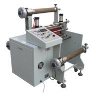 Machine de stratification de papier adhésif de film plastique