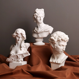 Busto de Apolo, Mitología Griega y Romana, Dios del Sol, Escultura de Resina, Figura Decorativa para el Hogar - Product Image 1
