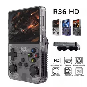 Console di Gioco Portatile LR R36HD con Schermo IPS HD da 3,5 Pollici, Risoluzione 640x480, Batteria da 3500mAh, Wi-Fi, Include 15000 Giochi - Product Image 1