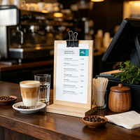 Présentoir de Table en Bois Personnalisable, Panneau de Mariage, Présentoir de Magasin, pour Cafés et Restaurants, Présentoir de Décoration Intérieure, Porte-Préleveur