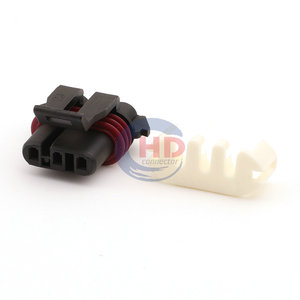 Kit de connecteur de faisceau de câblage de bobine de prise <span class=keywords><strong>d</strong></span>'<span class=keywords><strong>allumage</strong></span> automobile étanche à 3 voies 12059595/12052845 avec boîtier en plastique automobile - Product Image 6