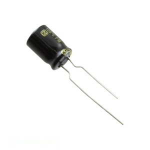 ตัวเก็บประจุผ่านรู560 uF 20% 6.3V รัศมี560 uF - Product Image 1