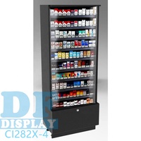 Présentoir à cigarettes sur pied, présentoir à cigarettes, présentoir de magasin de pharmacie, présentoir à cigarettes