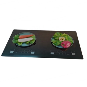 New Model Logo Induction Inverter Cooktop Dual Burner Induction Stove OEM Slide Control Induction <b>Cooker</b> - Product Image 5