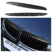 Grille de calandre de remplacement MRD OEM pour BMW Série 3 E90 E91 325i 328i 335i 2005-2008, en fibre de carbone effet mouillé
