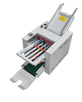 Machine à plier le papier A4 automatique de bureau ZE-9B/4 à grande vitesse, fournie directement par l'usine, pour brochures, dépliants et manuels d'instructions