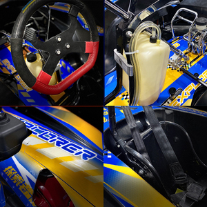 Kart à essence tout-terrain professionnel 160cc/200cc pour <span class=keywords><strong>junior</strong></span>, 4 roues, 1 place, pour utilisation en extérieur - Product Image 3
