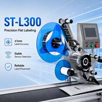 Máquina Etiquetadora Automática Industrial IPS ST-L300 para Cajas de Cartón, Bolsas de Plástico y Envases de Metal