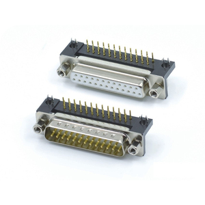 D-SUB gia công Pin 25p nữ góc phải 7.20mm, chất lượng cao DR 25pin nữ cho PCB,DB 25p r/A ổ cắm - Product Image 1