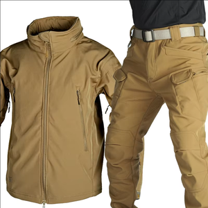 Giacca Tattica da <span class=keywords><strong>Uomo</strong></span> Softshell <span class=keywords><strong>Impermeabile</strong></span> Antivento Abbigliamento da Caccia e Pesca Giacca da Esterno - Product Image 2