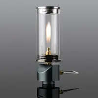 BRS-55 Outdoor Lighting Gas Portable Light Butane Dreamlike Candle Lamp Camping Lantern