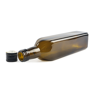 250ml 500ml 750ml 1000ml 17oz Vinaigre <span class=keywords><strong>de</strong></span> <span class=keywords><strong>fleur</strong></span> <span class=keywords><strong>de</strong></span> noix <span class=keywords><strong>de</strong></span> <span class=keywords><strong>coco</strong></span> Sauce soja Cruets Bouteilles d'huile d'olive brun ambré avec bouchon en métal en plastique - Product Image 5