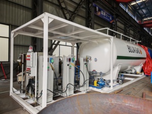 Estación de Llenado de Cilindros de GLP Automática Giratoria Móvil Donyue, Estación de Llenado de Gas GLP de 5 a <span class=keywords><strong>200</strong></span> CBM - Product Image 2