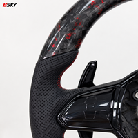 Volant en fibre de carbone forgé en gros pour Volkswagen Passat Golf Mk7 Mk8 GTI 7R MK7.5 Polo Tiguan Jetta GTI R 6 7 8 6R 8R
