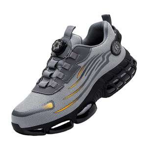 Chaussures de sécurité indestructibles à embout en acier pour hommes, antidérapantes et résistantes à l'abrasion - Product Image 1