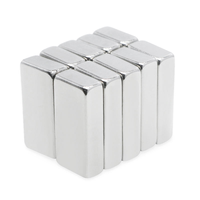 Aimants Rectangulaires Puissants en Terres Rares 20x10x5 40x10x5 50x10x5mm pour Artisanat, Cuisine, Outils de Bricolage, Rangement, Barres Magnétiques - Livraison Directe