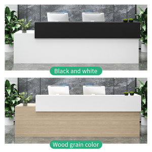 QT-07 Office Furniture <b>Counter</b> <b>Reception</b> <b>Counter</b> <b>Reception</b> Desk Modern Front Desk Office <b>Reception</b> Desk - Product Image 3