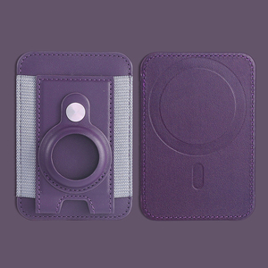 Portefeuille en cuir PU avec porte-cartes magnétique et emplacement <span class=keywords><strong>pour</strong></span> <span class=keywords><strong>AirTag</strong></span>, compatible iPhone, <span class=keywords><strong>Samsung</strong></span>, Google Pixel, OEM, ODM, personnalisable - Product Image 6