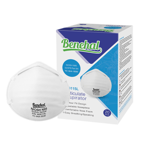 Benehal <span class=keywords><strong>CDC</strong></span> approuvé KF94 jetable anti-poussière 3 couches tissu non tissé demi-visage cartouche anti-poussière Compatible masque facial 6115L - Product Image 1
