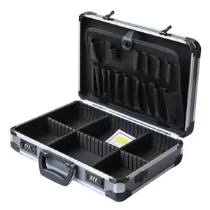OEM制造商铝制硬壳储物箱工具箱，带泡沫工具箱，用于设备和仪器装置