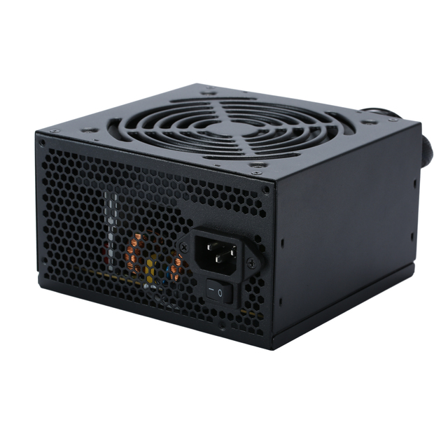ATX 500W Active PFC Desktop PC Server Gaming Power Supply 120MM Black Fan 1.2m Power Cord 20+4Pin Interface in Stock JNP