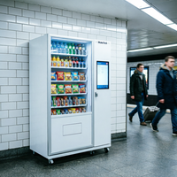 Distributeur automatique intelligent de boissons et de snacks avec surveillance à distance
