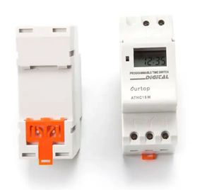 ऑटरटॉप मल्टी वोल्टेज डिजिटल 24-240wwc डिस्प्ले दीन रेल प्रकार 24 घंटे साप्ताहिक प्रोग्राम योग्य इलेक्ट्रॉनिक टाइमर बैटरी के साथ - Product Image 2