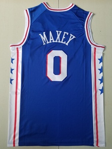 Nouveaux maillots de basket-ball de haute qualité Philadelphia 23 James 0 MAXEY 21 EMBIID, logo cousu, maillots brodés avec logo - Product Image 4
