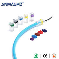 Factory Supply 4/5/6/7/8/10mm Microduct Connector Mini Divisible Gas Block Fiber Optic Hose for FTTX HDPE