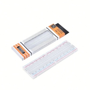 ชุดบอร์ดทดลอง MB-102 MB102 แบบไม่ต้องบัดกรี 830 จุด ราคาโรงงาน ชุดอุปกรณ์อิเล็กทรอนิกส์ DIY สำหรับการพัฒนาและการทดสอบ - Product Image 5