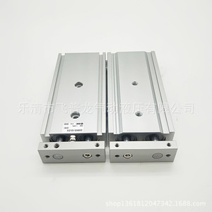 Cylindre pneumatique à double tige SMC CXSM25-100-Z73, corps en aluminium, type standard - Product Image 2