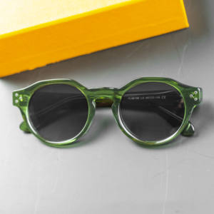 99198カスタムサングラスメーカークラシック高品質Cr39偏光Uv400レンズ男性シェード女性用アセテートサングラス - Product Image 6