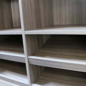 Armoires modernes à portes coulissantes en bois, vente directe d'usine, vente chaude, contreplaqué de particules - Product Image 6