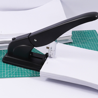 Foska Promotion de vente grande taille 100 feuilles 200 feuilles agrafeuses demi-bande à bras long robustes pour magazines de bureau et livres
