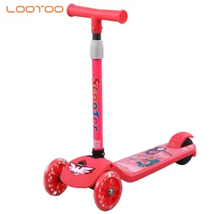 Best red slider step kids stand up scooter of different types pictures for young age 8 10