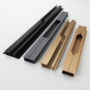 Manija invisible en forma de U para cajones pequeños de baño, manija empotrada para puertas de armarios y roperos, manija de techo para iluminación en hoteles - Product Image 5