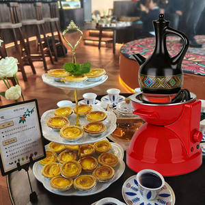 Tragbarer Elektrischer Kaffeekocher für Traditionelle Äthiopische Kaffeezeremonie Medja Fernelo <span class=keywords><strong>Jebena</strong></span> - Product Image 3