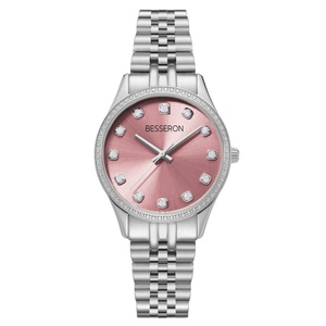 Reloj de Pulsera Besseron 2025 Deportivo de Cuarzo con Diamantes de Moda, Diseño de Esfera Especial Personalizado, Elegante Reloj de Acero Inoxidable para Mujer, Regalo Empresarial - Product Image 4