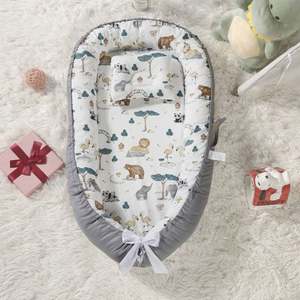 Vente en gros 2 en 1 Nouveau-né Voyage Lit bébé pliable en tissu Lit bébé berceau Panier bébé pour nourrisson - Product Image 3
