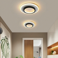 Plafonnier LED à encastrer moderne et nordique pour le salon, la chambre à coucher, le couloir et le foyer.