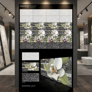 Azulejos de cerámica esmaltada resistente al calor de 300x600mm 30x60cm 12x24 Azulejos de pared digitales Primera opción Azulejos de pared de porcelana brillante - Product Image 6