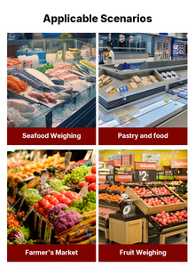 Neue Beliebte Elektronische Waage Digitale Gewichtswaage für Geschäfte Preisberechnende Waage Wasserdicht - Product Image 6