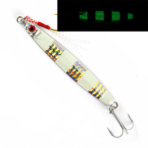 Appât dur en métal pour la <span class=keywords><strong>pêche</strong></span>, leurre pour attraper des poissons, couleur brillante, vente en gros, japon, - Product Image 3