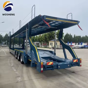 Wosheng 3 essieux 8 places à double plancher levage de la tige à vis porte-voiture semi-remorque pour le <span class=keywords><strong>transport</strong></span> SUV et voiture - Product Image 6