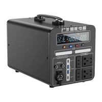 Nouvelle station d'alimentation portable solaire pour le camping, générateur solaire Lifepo4 au lithium 600W, 1000W, 2000W, 2500W, 3000W, 5000W, 110V, 220V