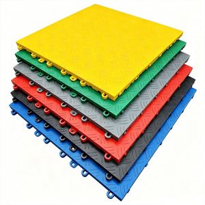 Dalles de sol en plastique emboîtables auto-drainantes pour garage, résistantes à l'usure, vente en gros - Product Image 1