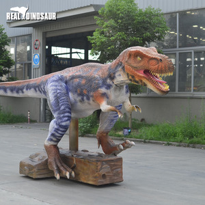 Điện điều khiển từ xa Robot <span class=keywords><strong>animatronic</strong></span> đi Bộ khủng long cho sân khấu hiển thị - Product Image 1