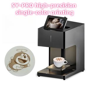 Imprimante 3D personnalisable pour café Latte et nouvelle imprimante alimentaire pour ventilateur de serviettes de yaourt avec <span class=keywords><strong>poèmes</strong></span> acrostiques et photos en couleur - Product Image 5